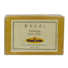 Khadi Orange Body Wash Soap (125Gm) – Maruthi Mahila Swawalambi Sansthann